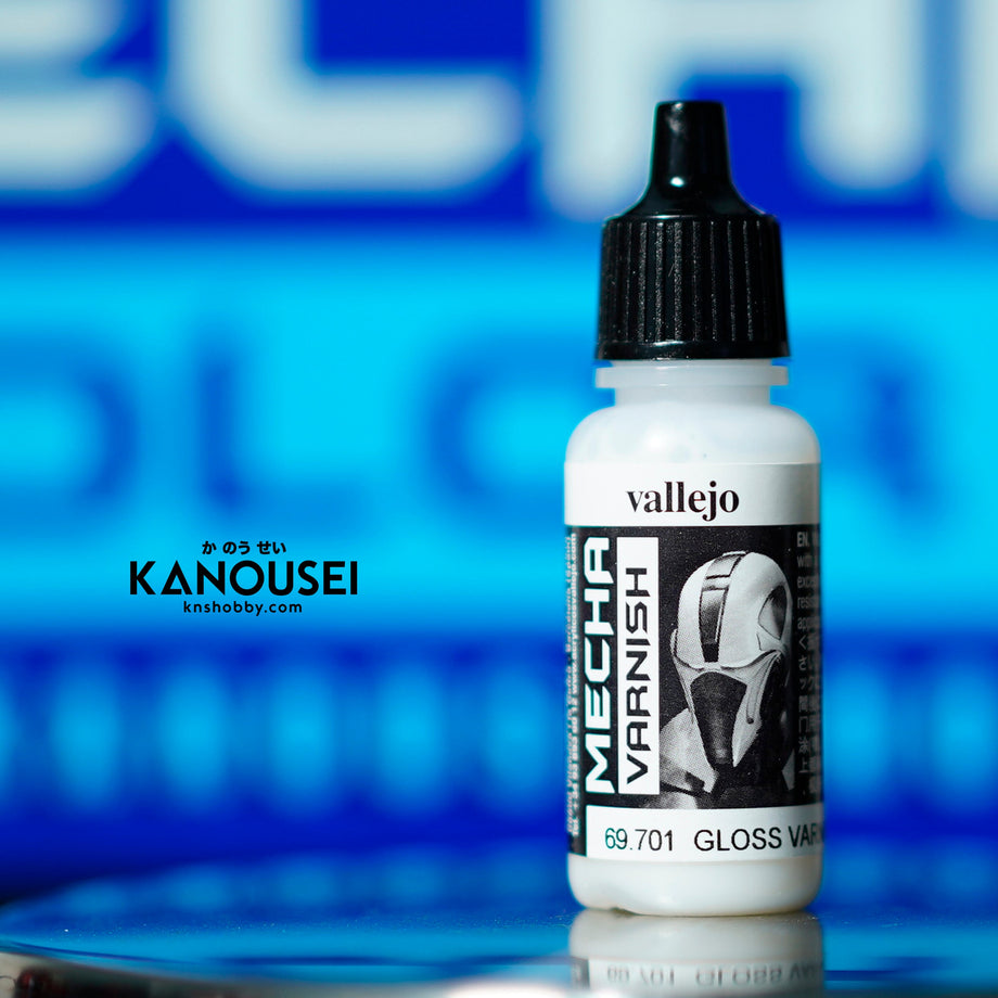 Vallejo MECHA Color: acrylic color 17 ml; Mecha Gloss Varnish