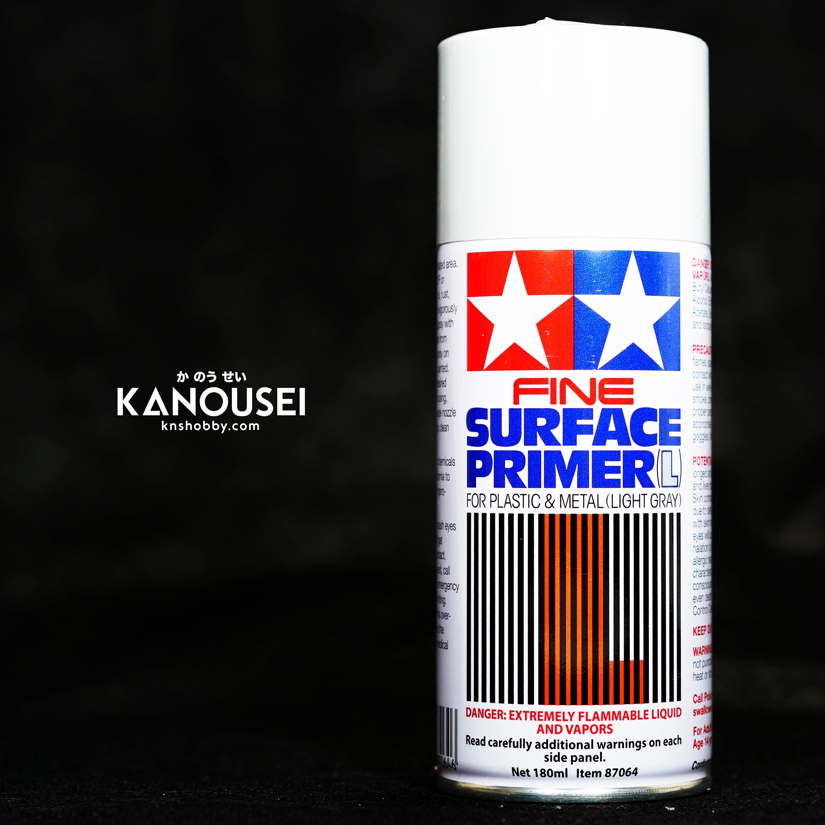 KNS Hobby - Tamiya Fine Surface Primer Light Grey 180ml – KANOUSEI HOBBY