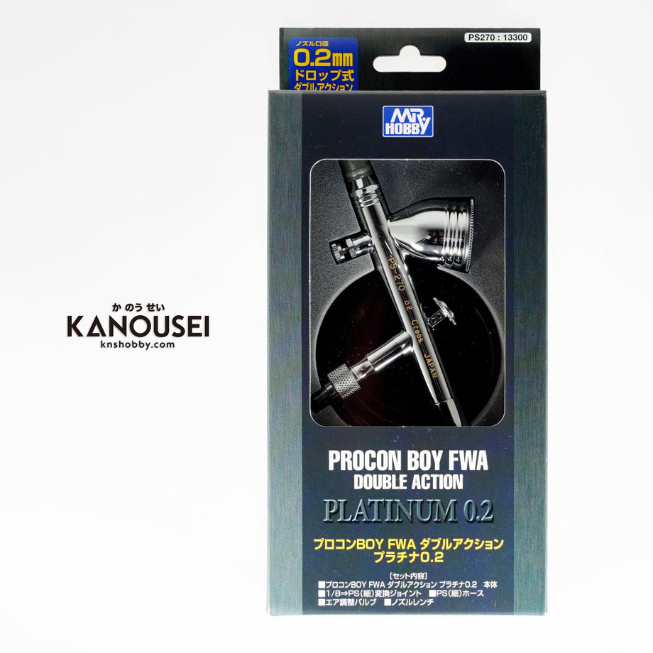KNS Hobby - PROCON BOY WA Double Action Platinum 0.2 mm PS270