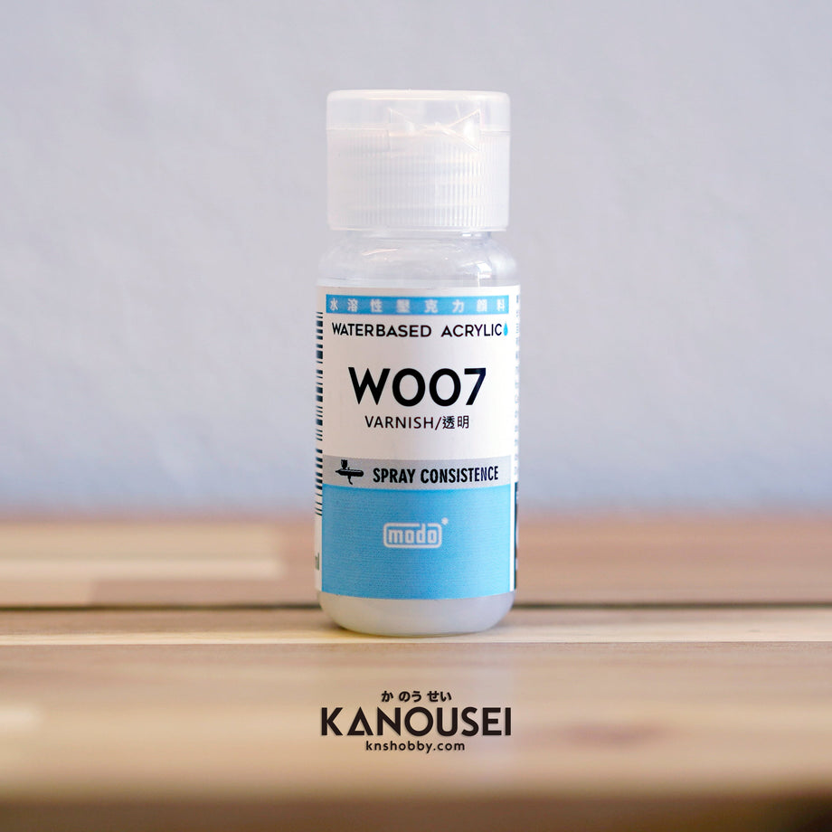 W-007 Water Based Acrylic Varnish (Spray Consistence) by Modo